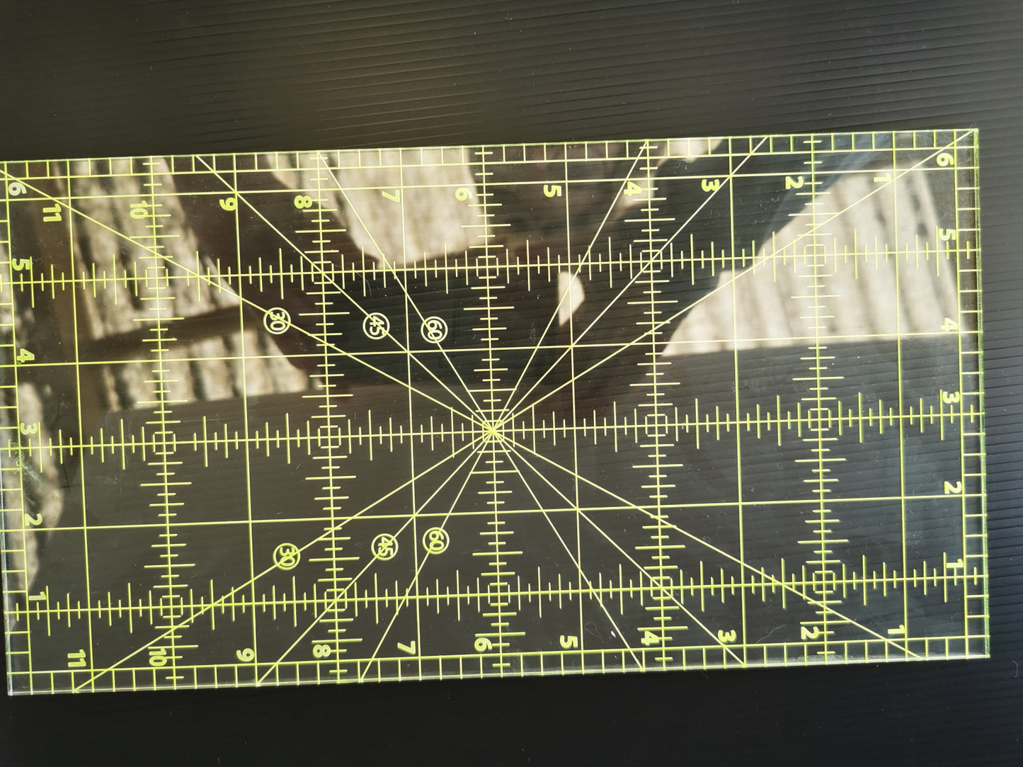 Cutting Ruler - 12" x 6.5"