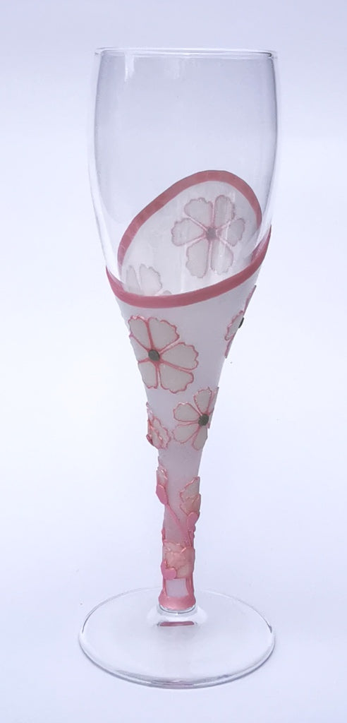 Customised Champagne Flute - made to match your wedding