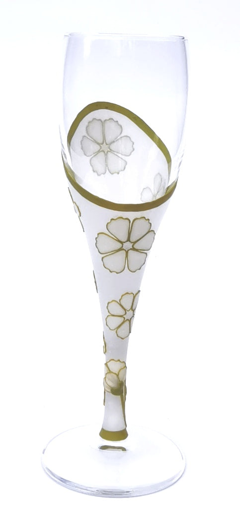Customised Champagne Flute - made to match your wedding